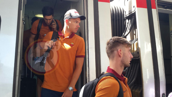 dzeko-gyomber-trento-ritiro-roma