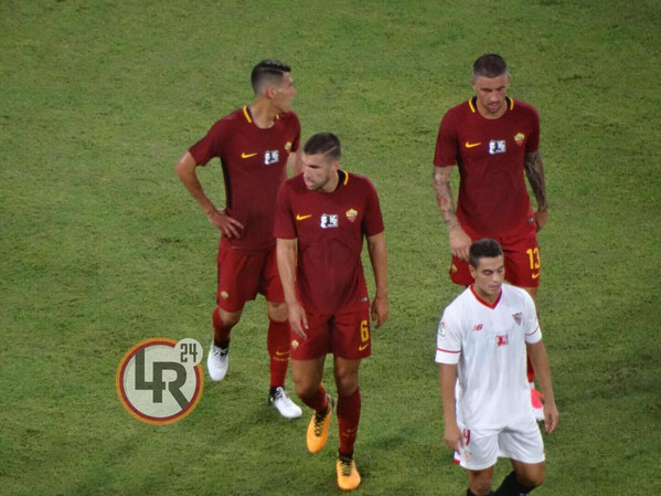 moreno-strootman-kolarov-siviglia-roma