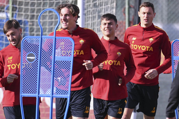 zaniolo-e-dybala-trigoria
