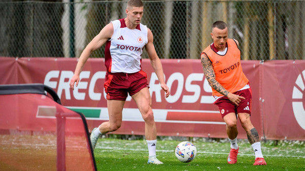 dovbyk-e-angelino-trigoria