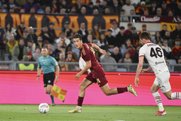 roma-milan-shomurodov-gabbia