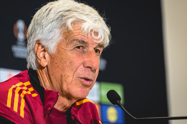as-roma-training-session-and-press-conference-uefa-europa-league-202526-league-phase-md1